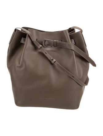 Brunello Cucinelli Leather Bucket Bag