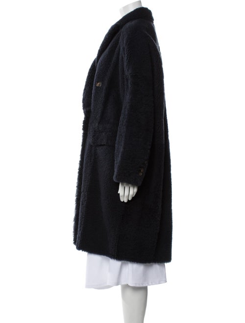 Brunello Cucinelli Shearling Faux Fur Coat