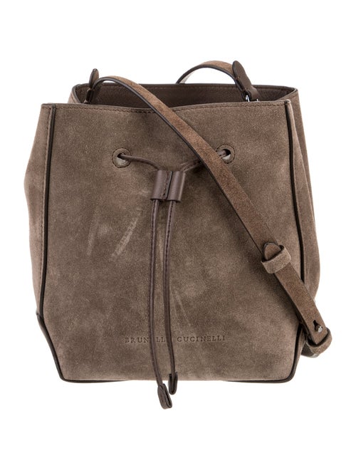 Brunello Cucinelli Suede Bucket Bag