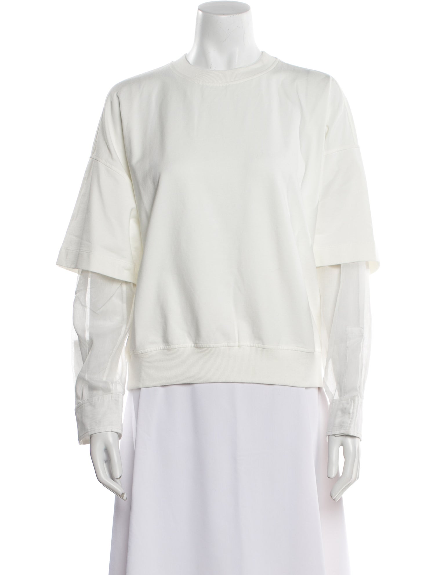 Brunello Cucinelli Crew Neck Long Sleeve Sweatshirt w/ Tags