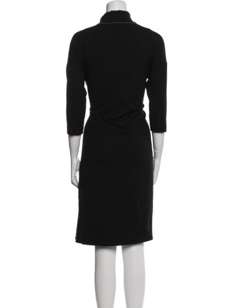 Brunello Cucinelli Wool Knee-Length Dress