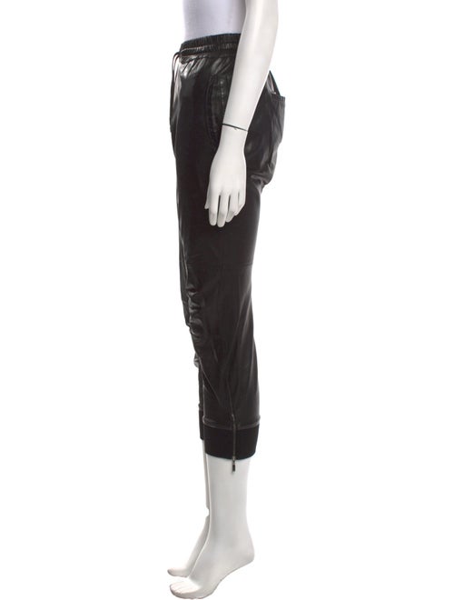Brunello Cucinelli Leather Skinny Leg Pants