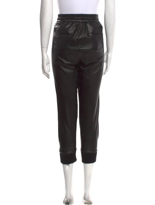Brunello Cucinelli Leather Skinny Leg Pants