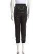 Brunello Cucinelli Leather Skinny Leg Pants