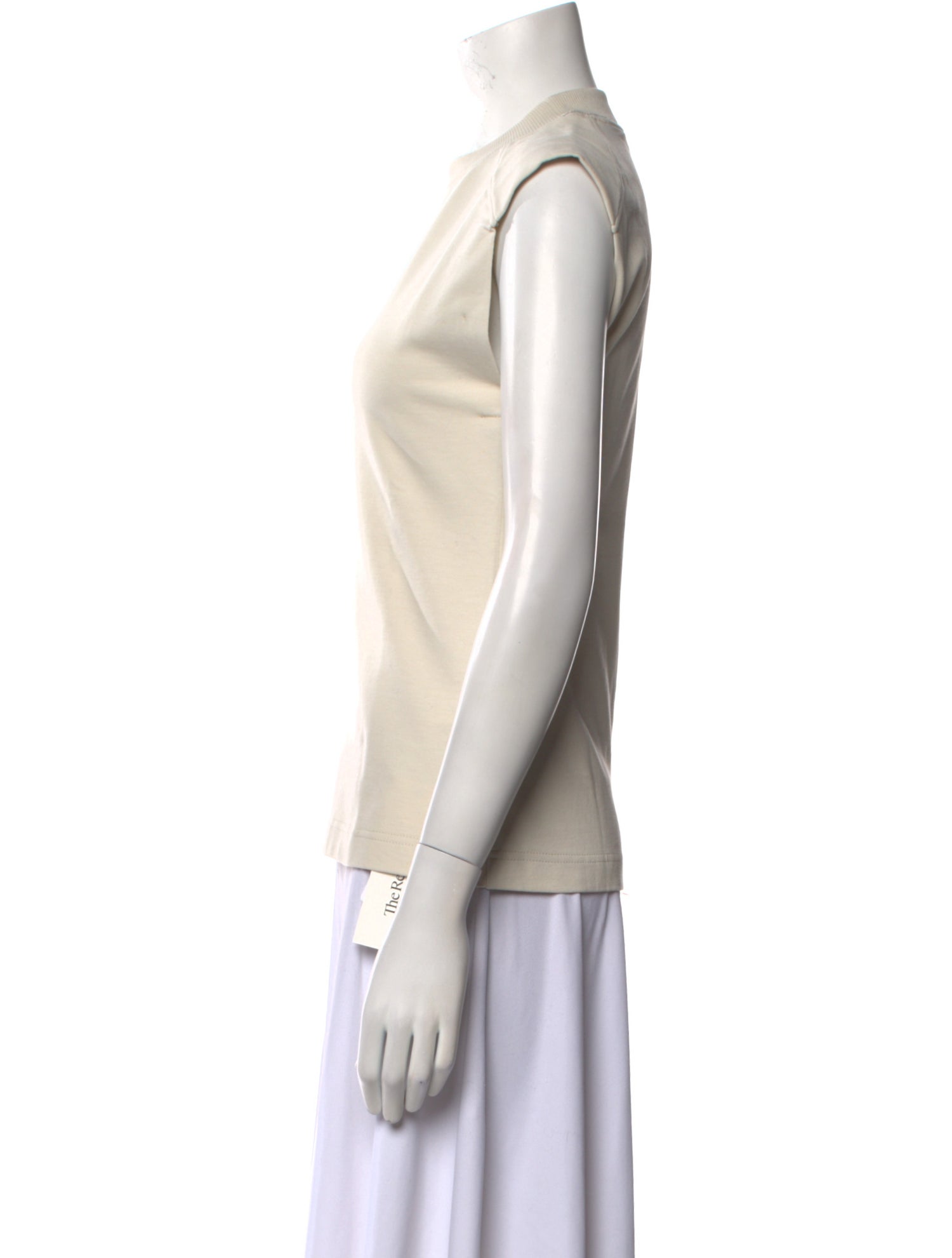 Brunello Cucinelli Crew Neck Sleeveless Top w/ Tags
