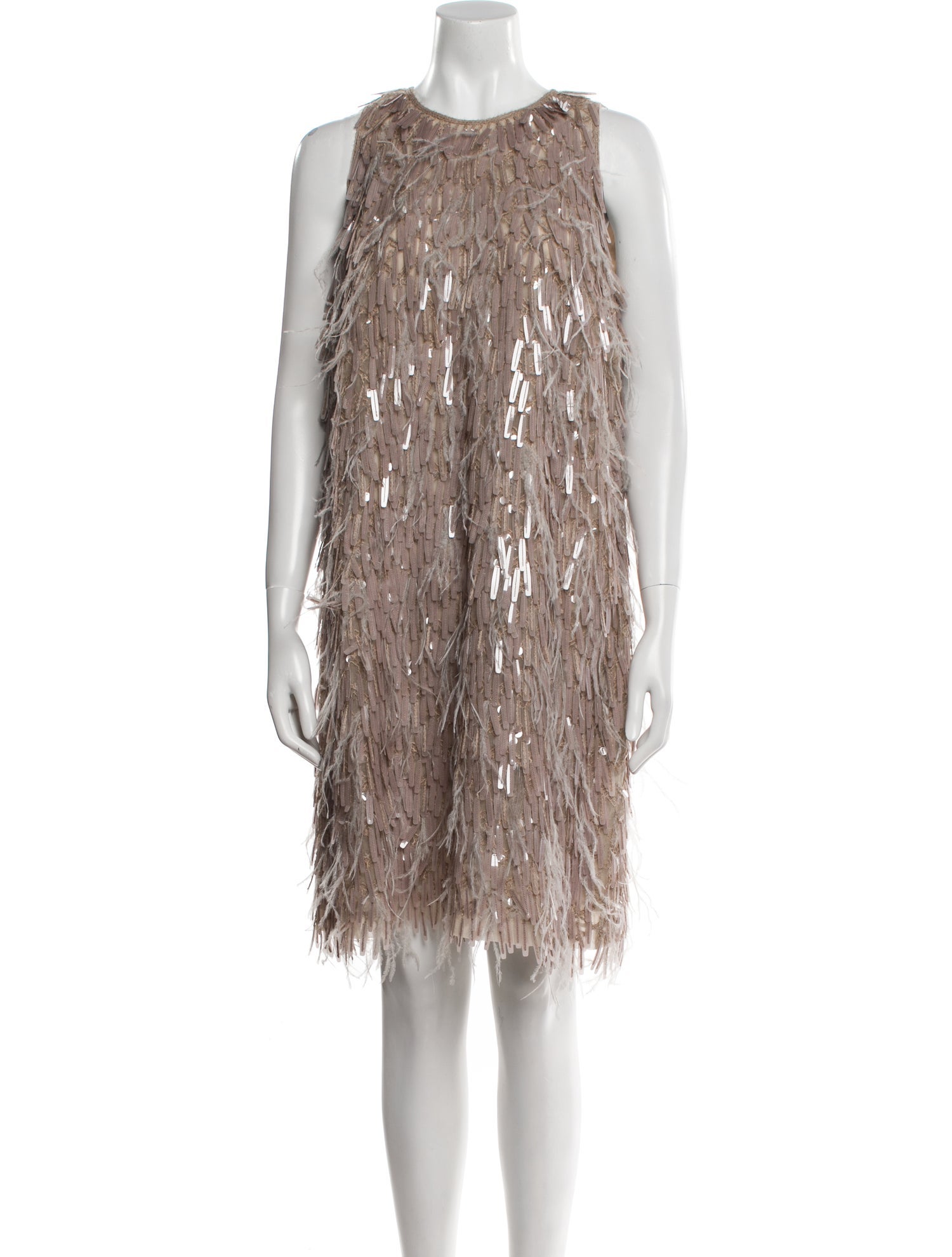 Brunello Cucinelli Silk Mini Dress w/ Tags