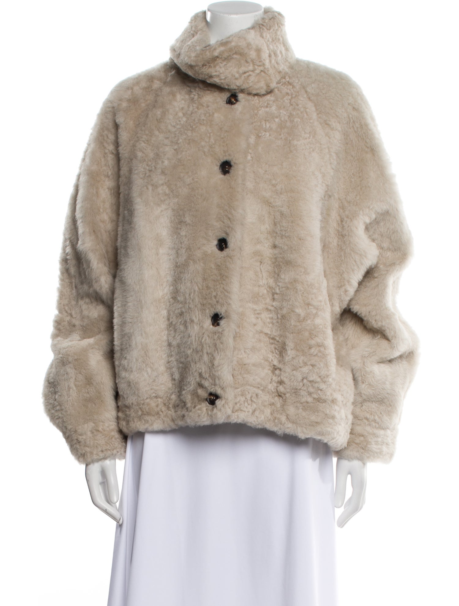 Brunello Cucinelli Fur Faux Fur Jacket w/ Tags