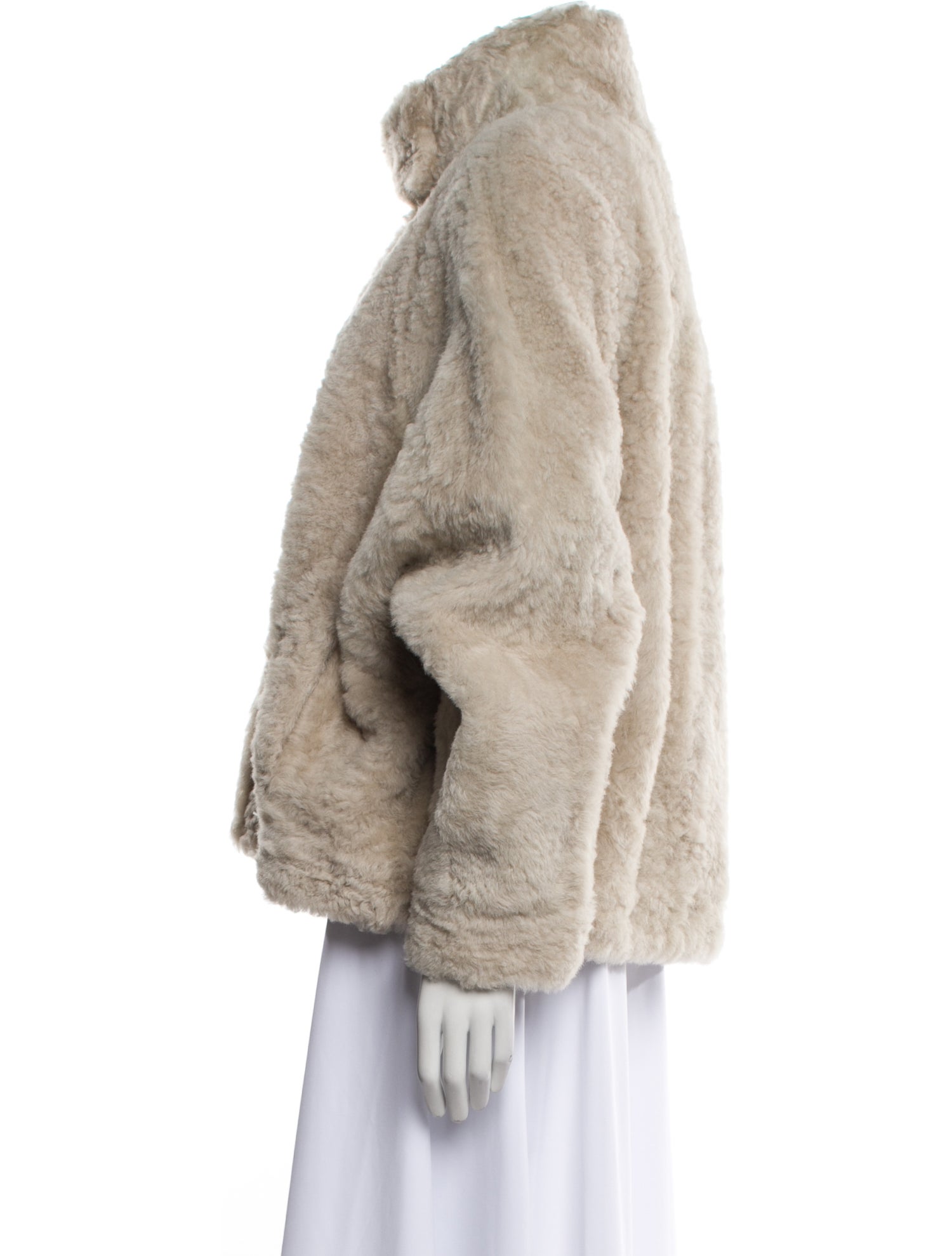 Brunello Cucinelli Fur Faux Fur Jacket w/ Tags