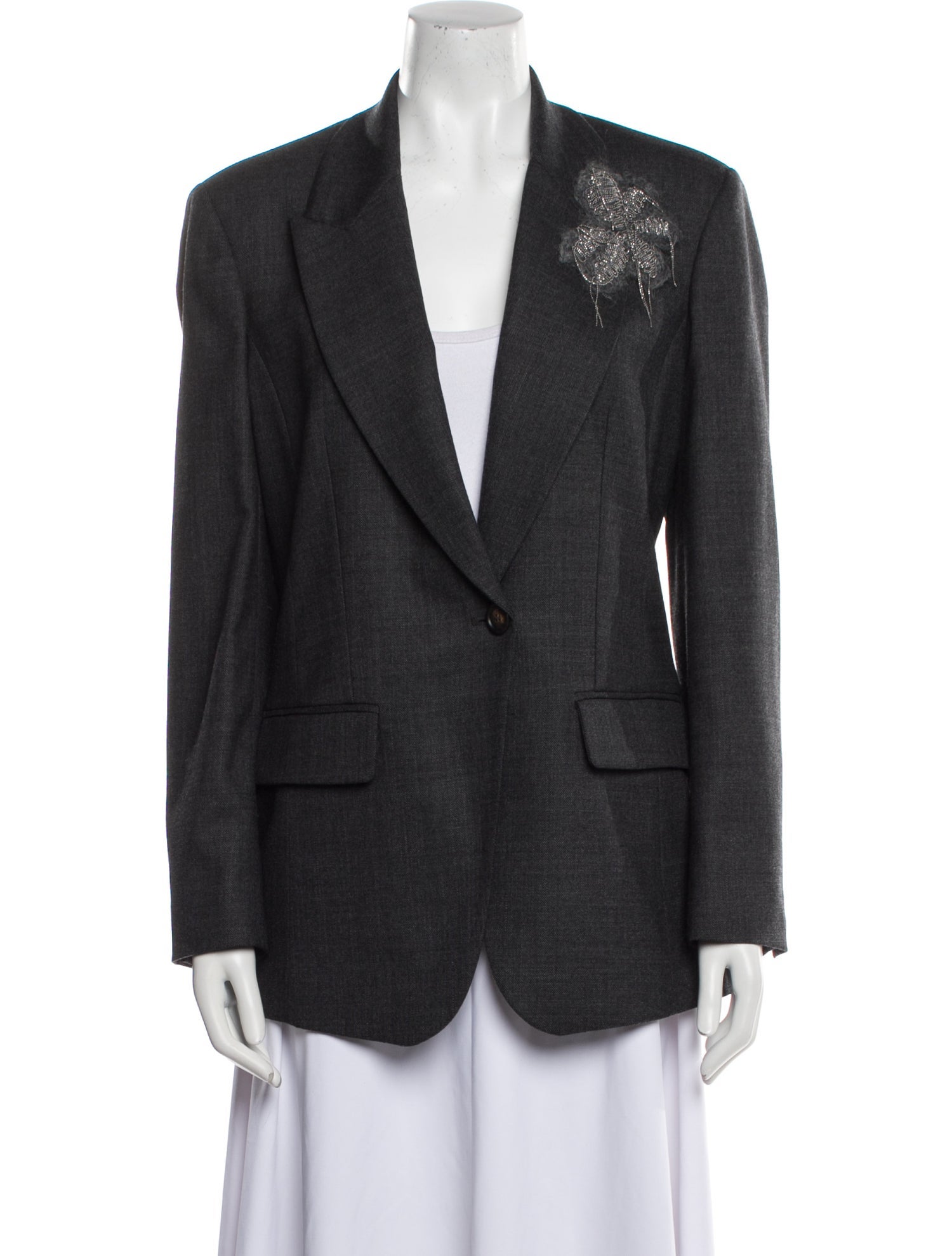 Brunello Cucinelli Virgin Wool Blazer w/ Tags
