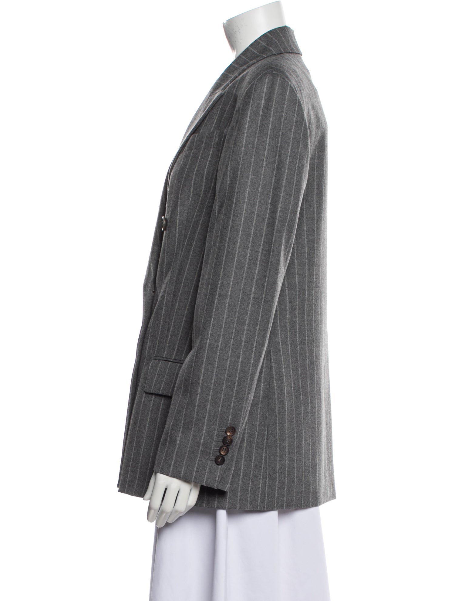 Brunello Cucinelli Virgin Wool Plaid Print Blazer w/ Tags