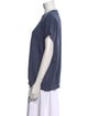 Brunello Cucinelli Cashmere Crew Neck T-Shirt