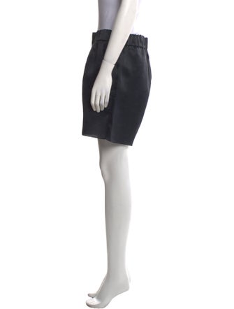 Brunello Cucinelli Silk Mini Shorts