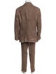 Brunello Cucinelli Linen Striped Two-Piece Suit