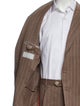 Brunello Cucinelli Linen Striped Two-Piece Suit