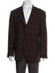 Brunello Cucinelli Wool Plaid Print Blazer