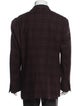 Brunello Cucinelli Wool Plaid Print Blazer