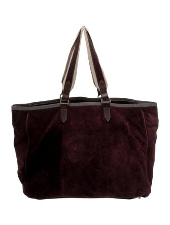 Brunello Cucinelli Suede Tote