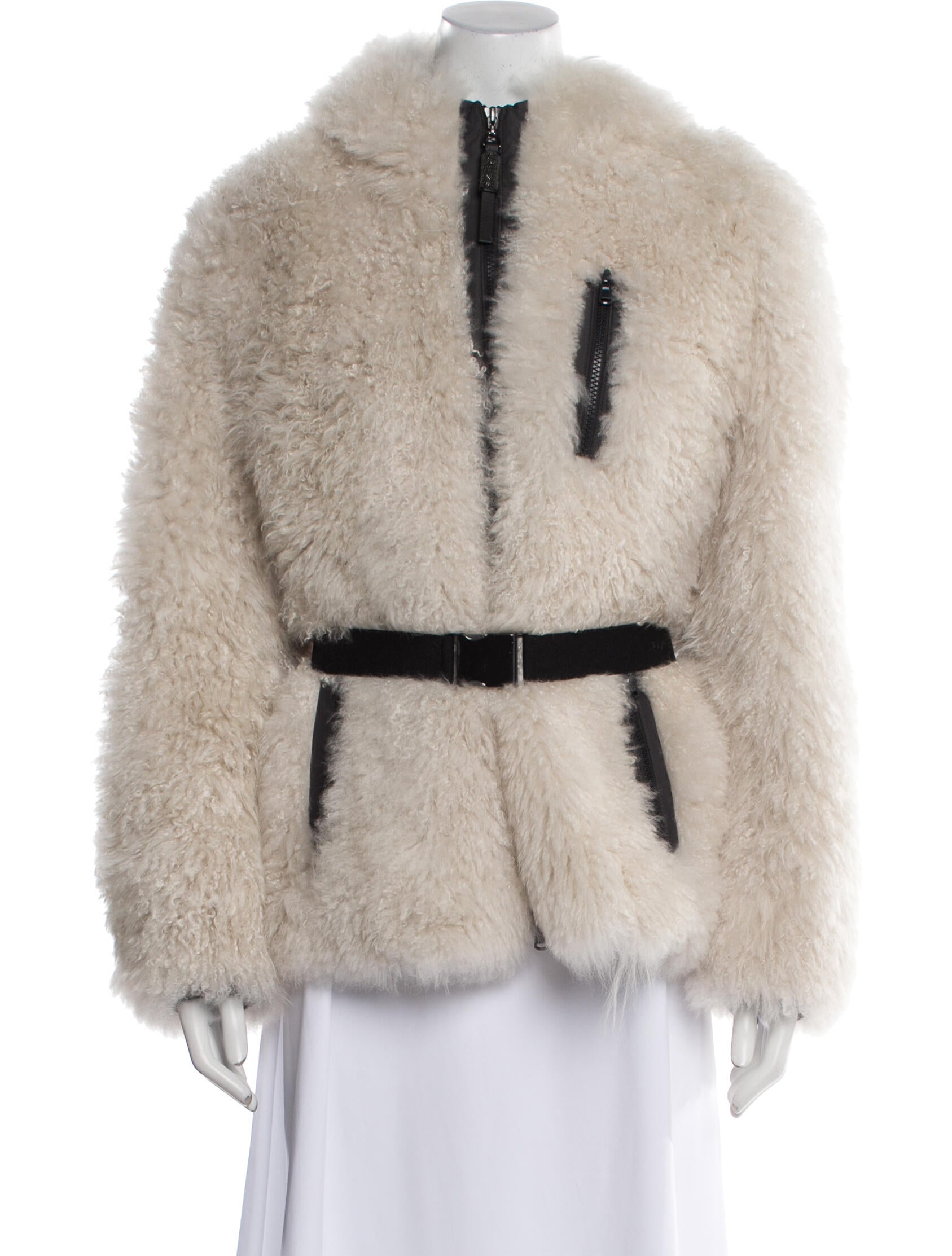 Brunello Cucinelli Faux Fur Coat w/ Tags