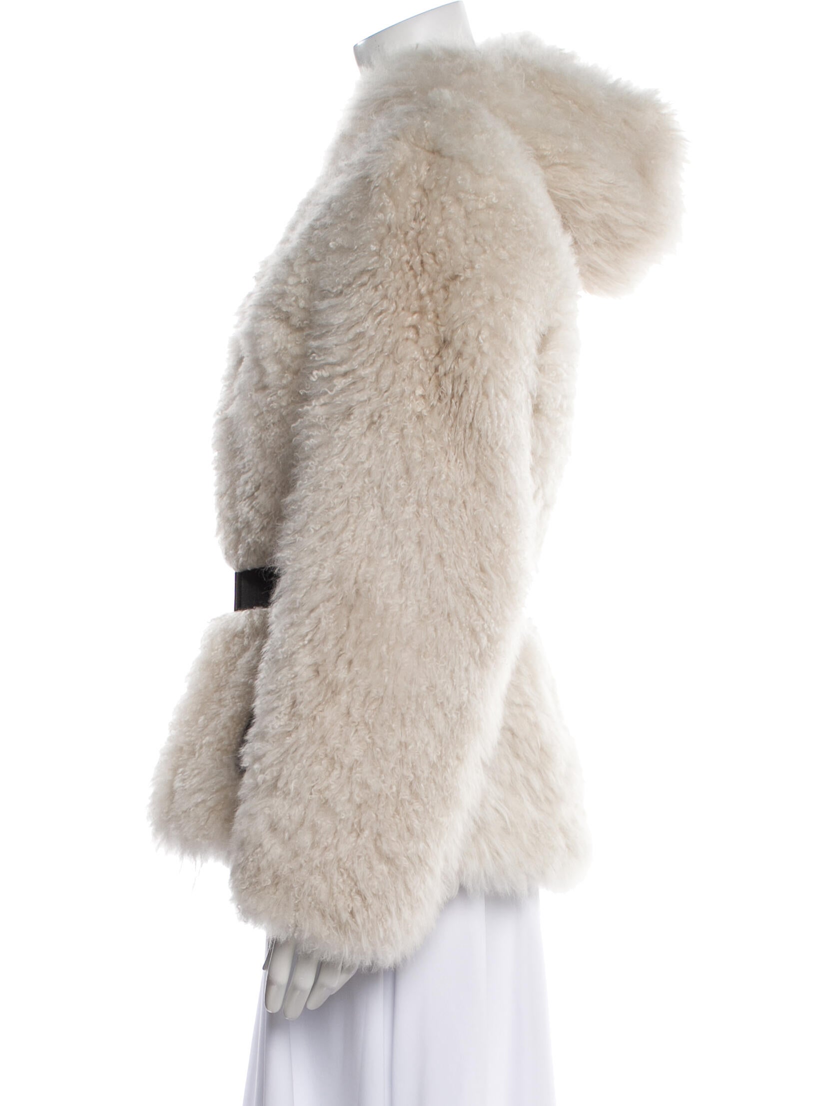 Brunello Cucinelli Faux Fur Coat w/ Tags