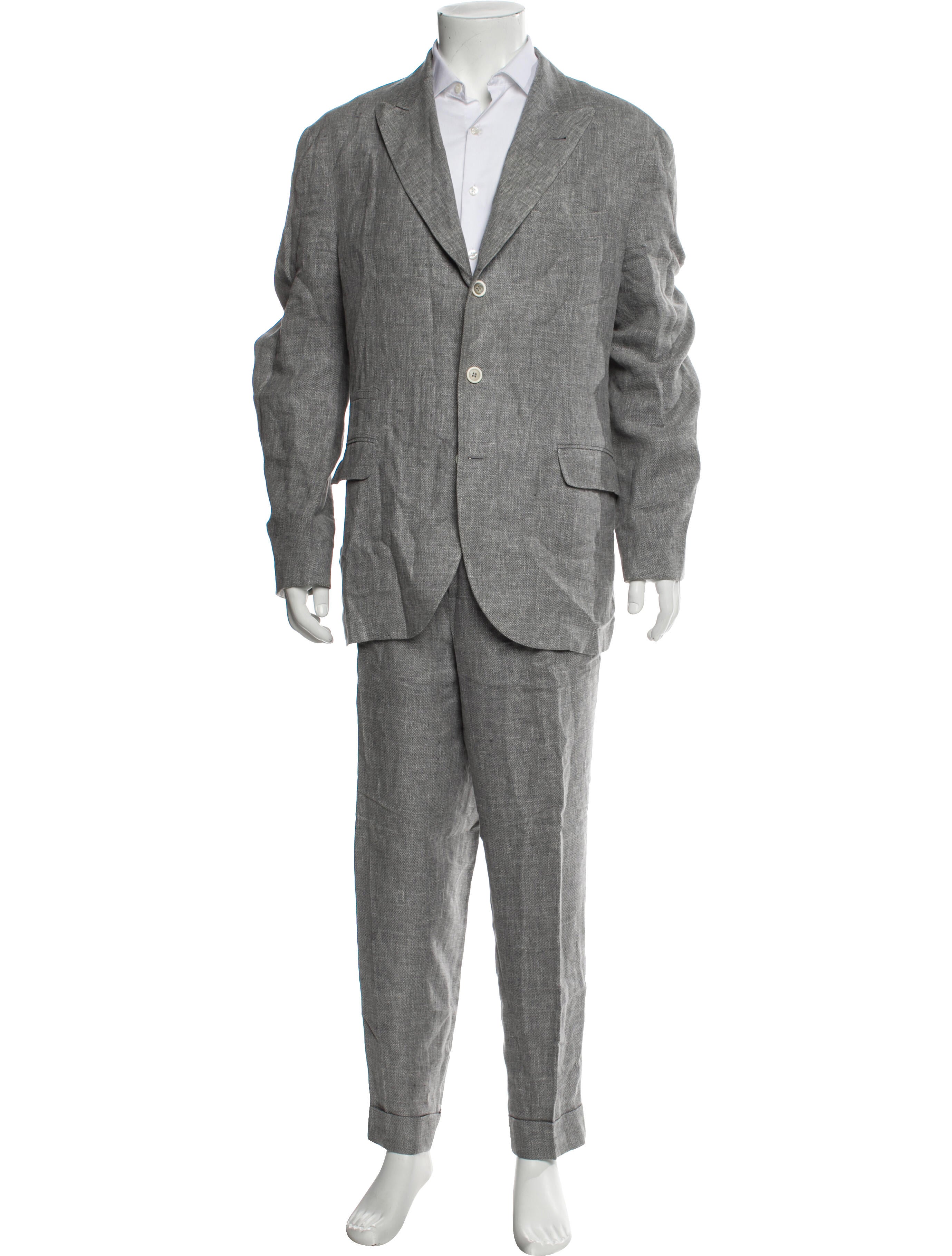 Brunello Cucinelli Linen Two-Piece Suit