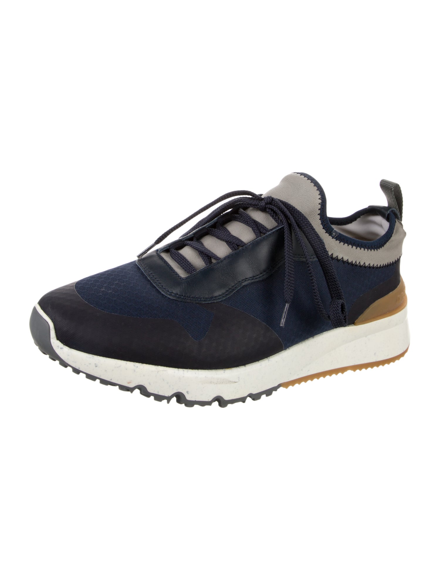 Brunello Cucinelli Suede Athletic Sneakers