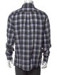 Brunello Cucinelli Plaid Print Long Sleeve Shirt