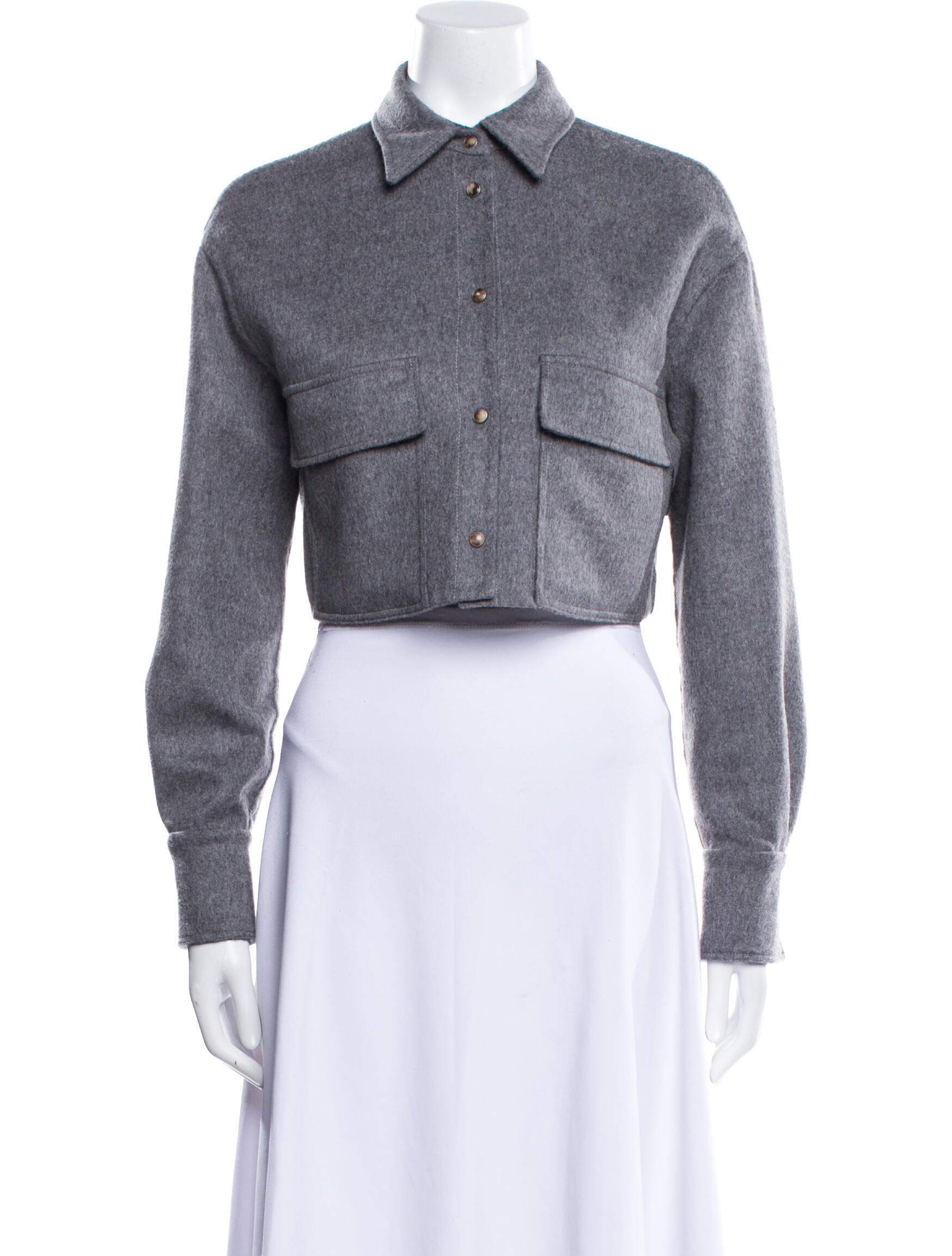 Brunello Cucinelli Virgin Wool Denim Jacket w/ Tags