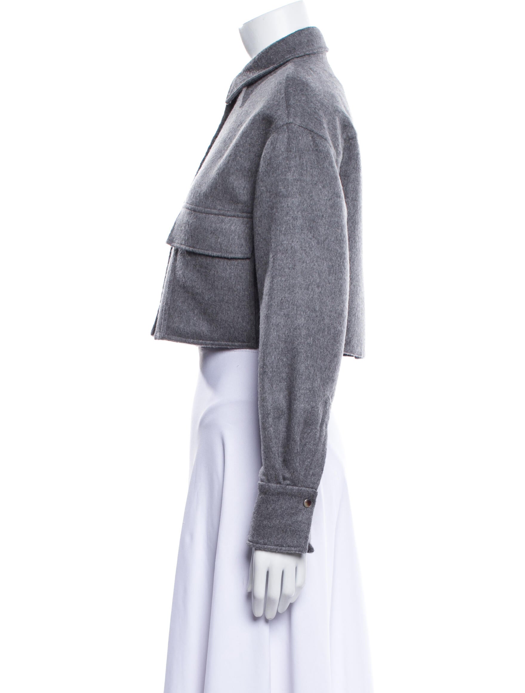 Brunello Cucinelli Virgin Wool Denim Jacket w/ Tags