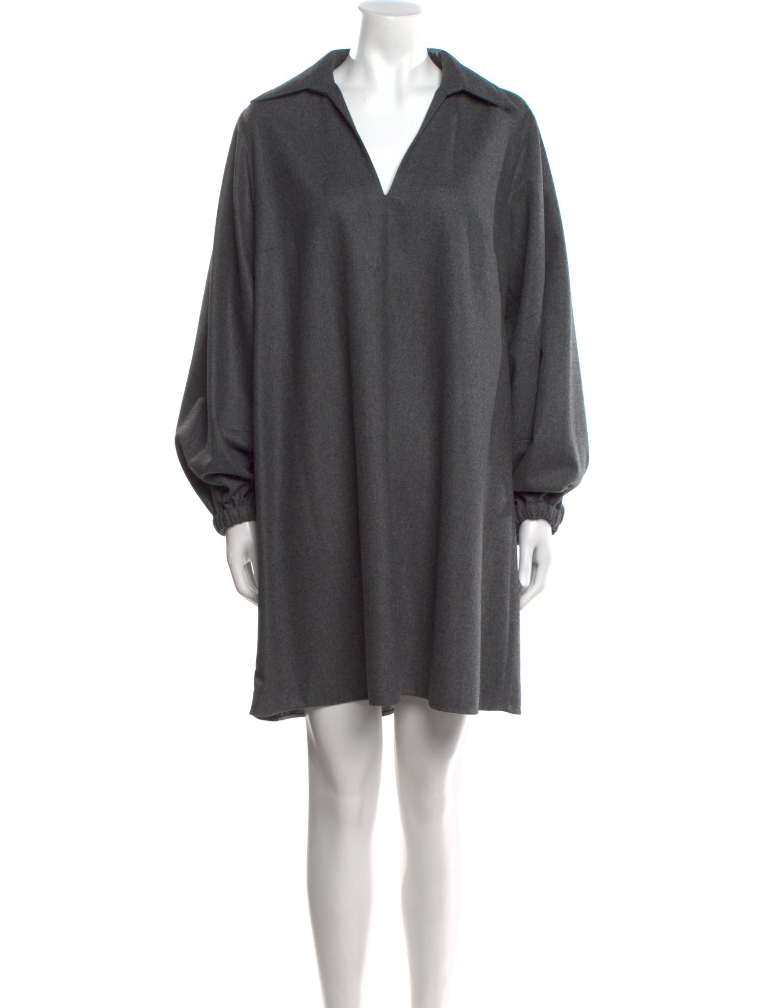 Brunello Cucinelli Virgin Wool V-Neck Tunic w/ Tags