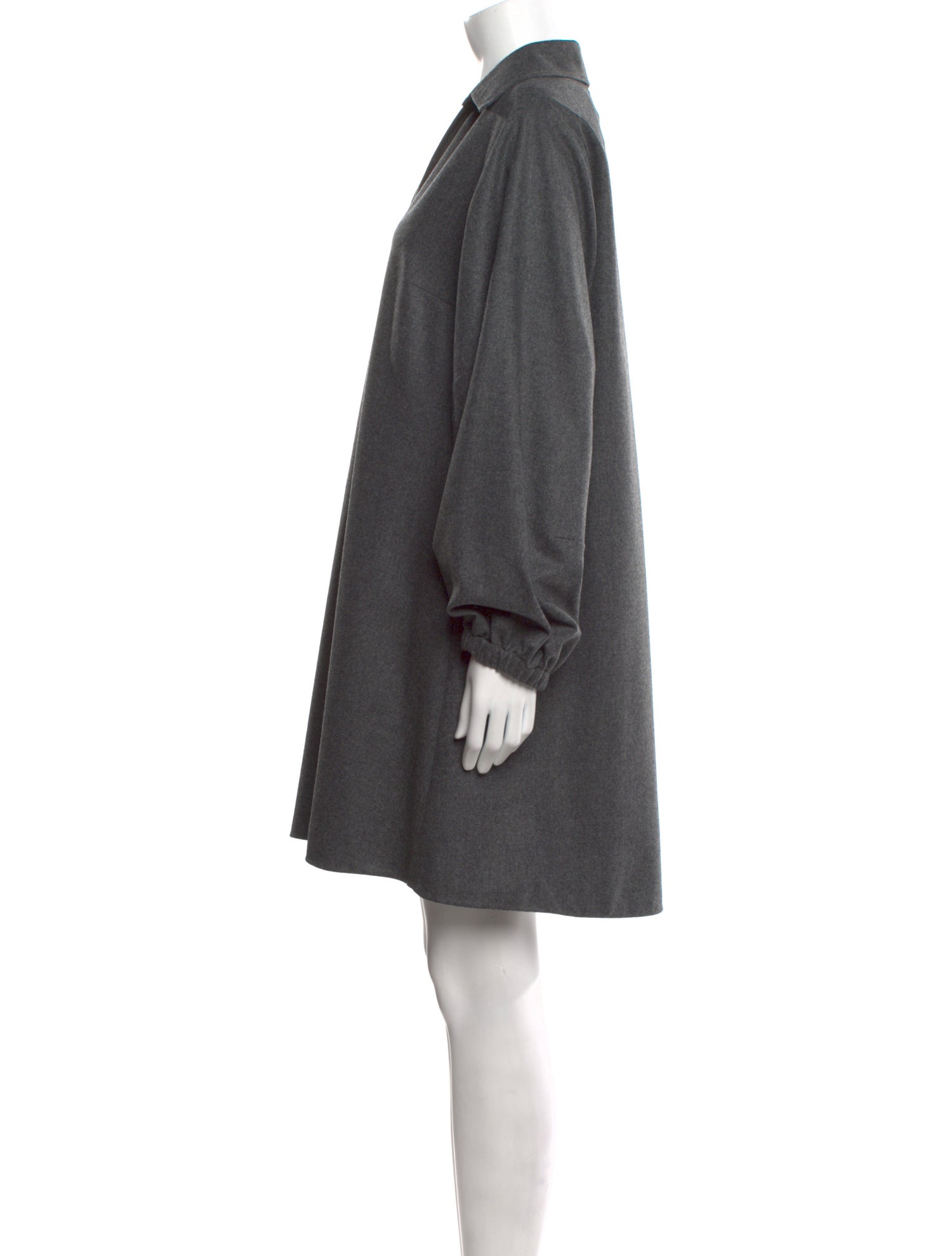 Brunello Cucinelli Virgin Wool V-Neck Tunic w/ Tags