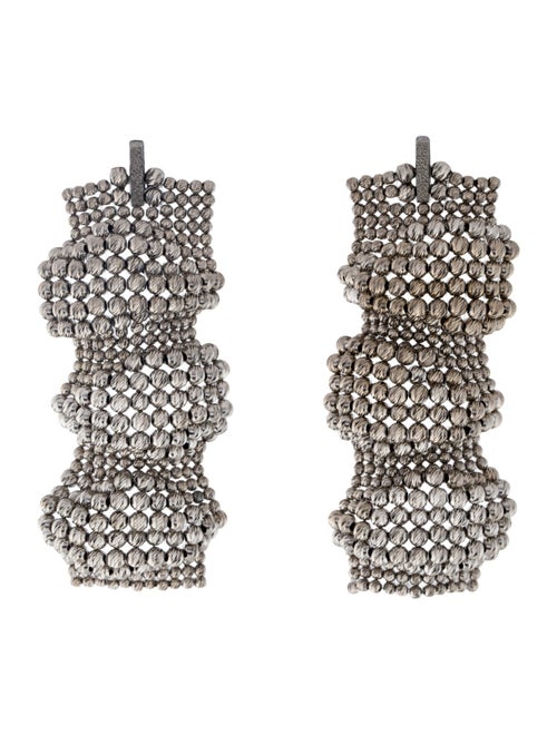 Brunello Cucinelli Sculptured Drop Earrings