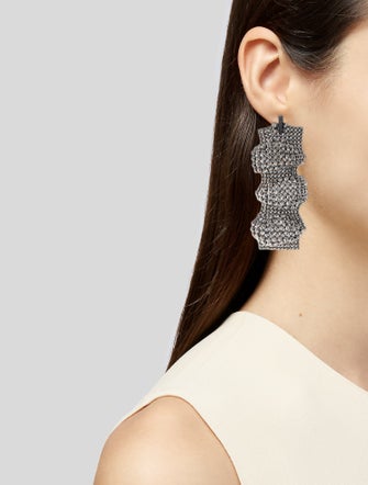 Brunello Cucinelli Sculptured Drop Earrings