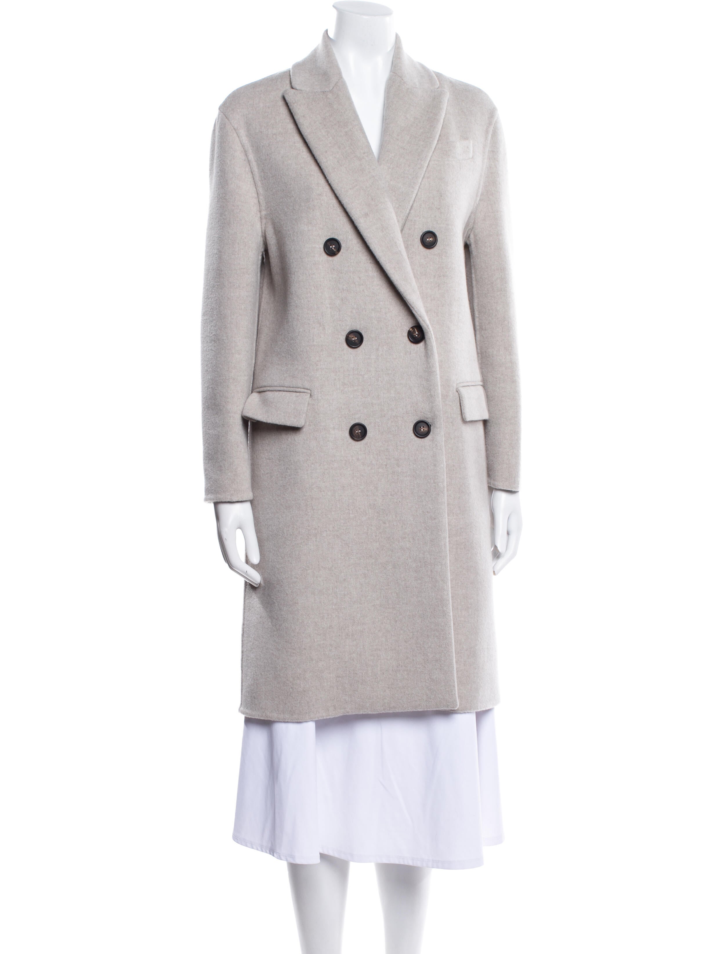 Brunello Cucinelli Virgin Wool Peacoat w/ Tags