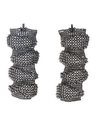 Brunello Cucinelli Monili Accordion Drop Earrings
