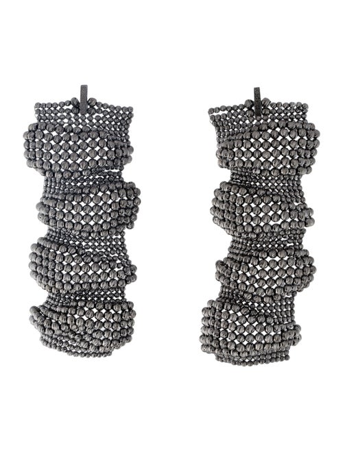Brunello Cucinelli Monili Accordion Drop Earrings