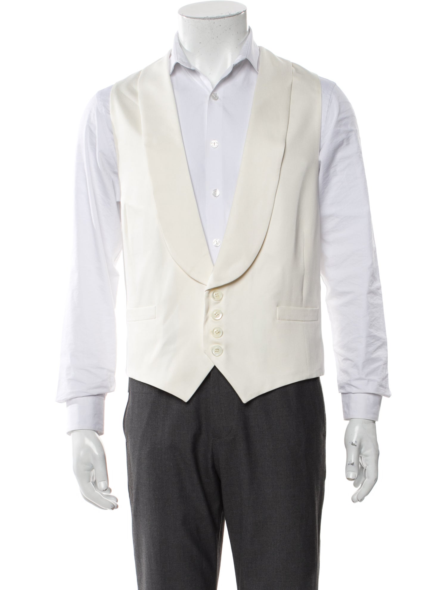 Brunello Cucinelli Silk Suit Vest w/ Tags