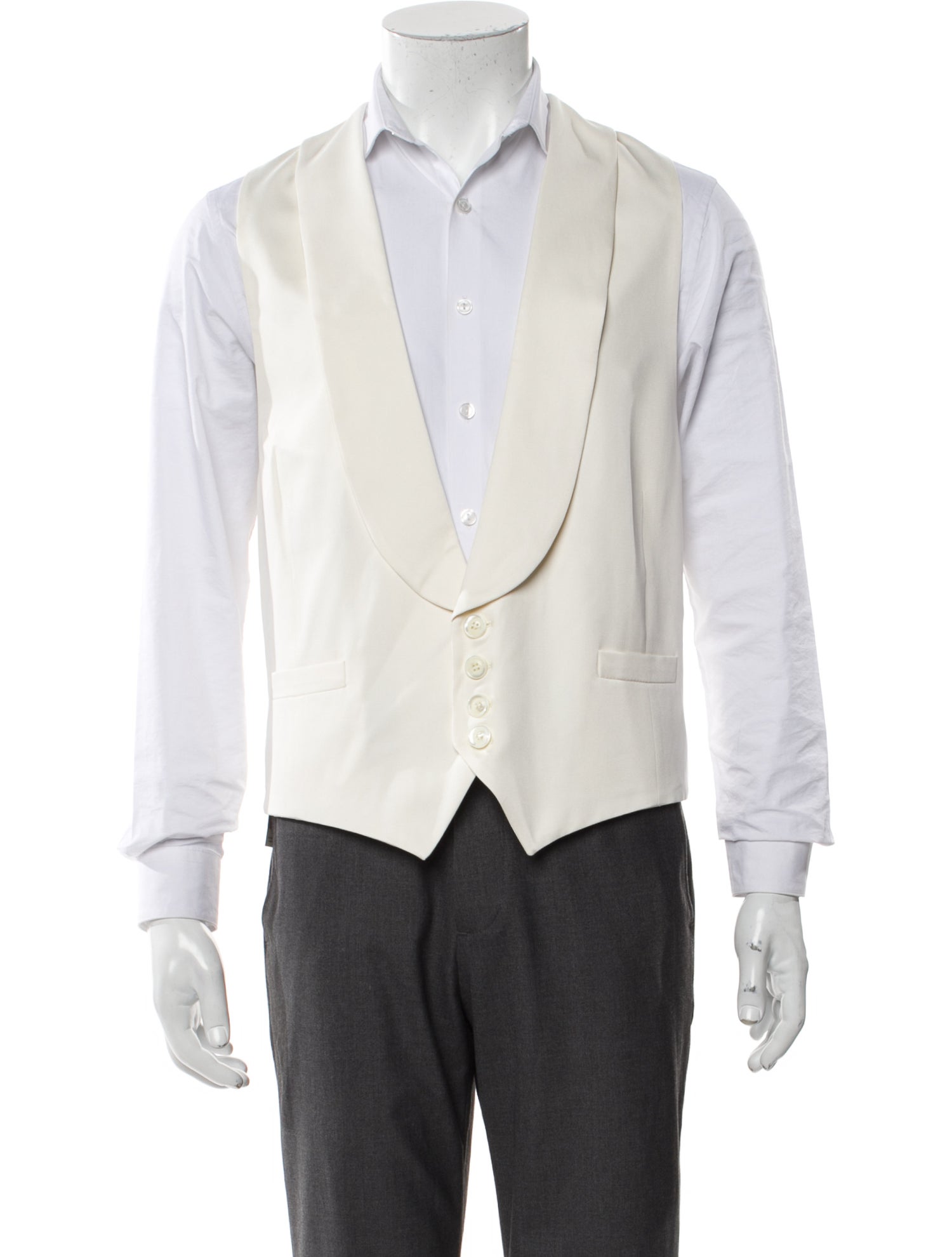 Brunello Cucinelli Silk Suit Vest w/ Tags