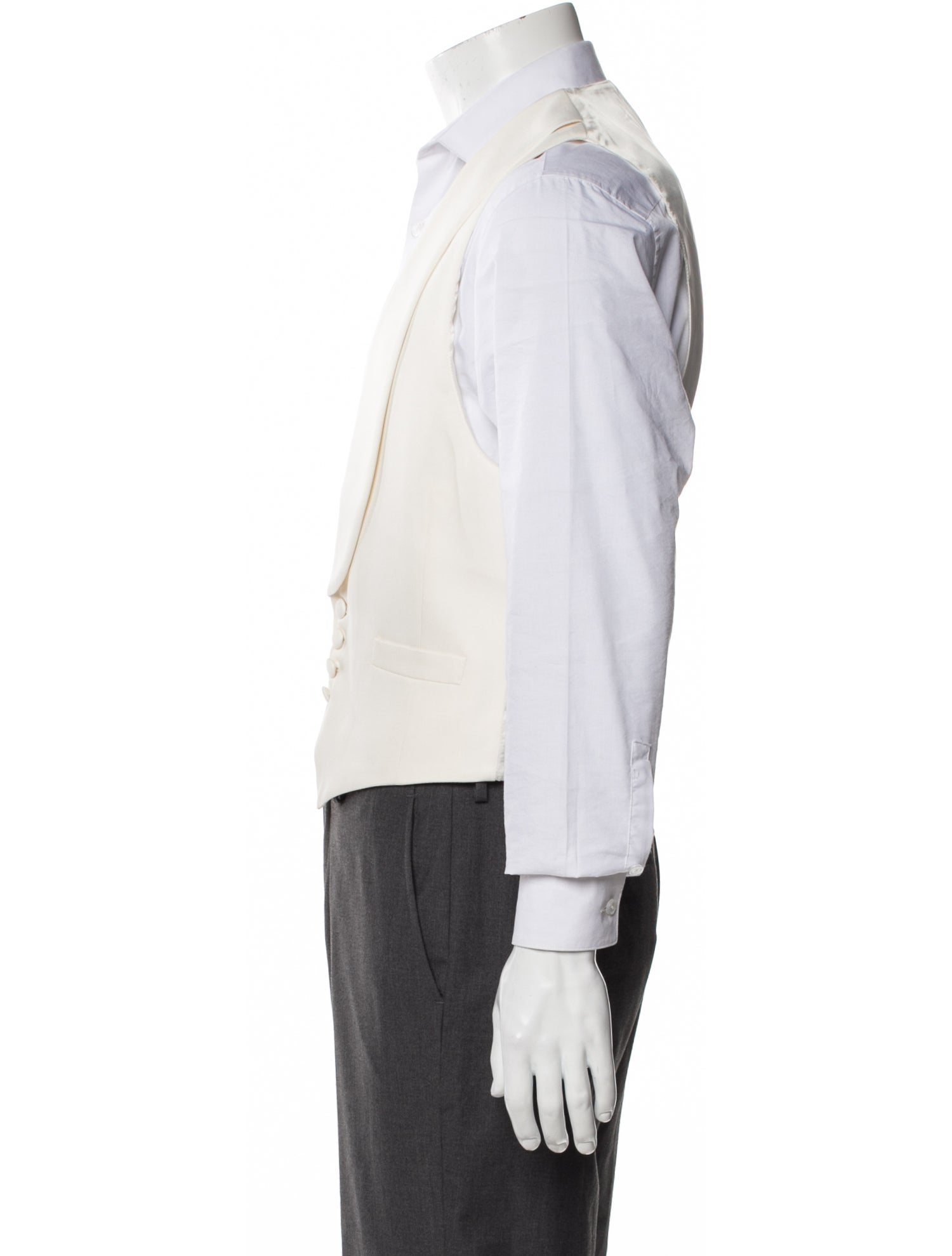 Brunello Cucinelli Silk Suit Vest w/ Tags