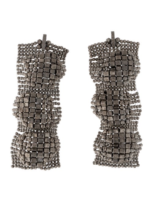 Brunello Cucinelli Sculptured Drop Earrings