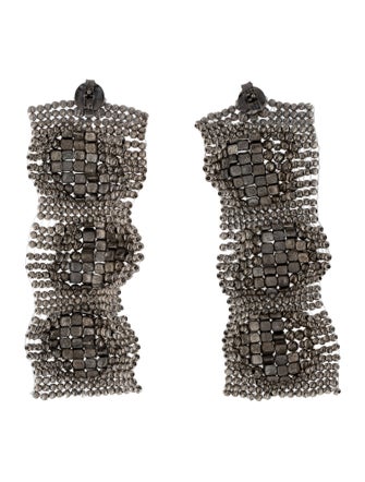 Brunello Cucinelli Sculptured Drop Earrings