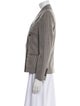 Brunello Cucinelli Virgin Wool Striped Blazer