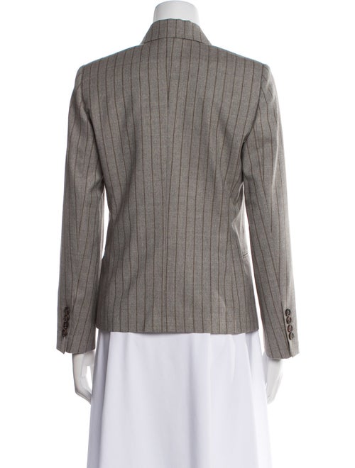 Brunello Cucinelli Virgin Wool Striped Blazer