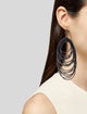 Brunello Cucinelli Beaded Tiered Monili Drop Earrings
