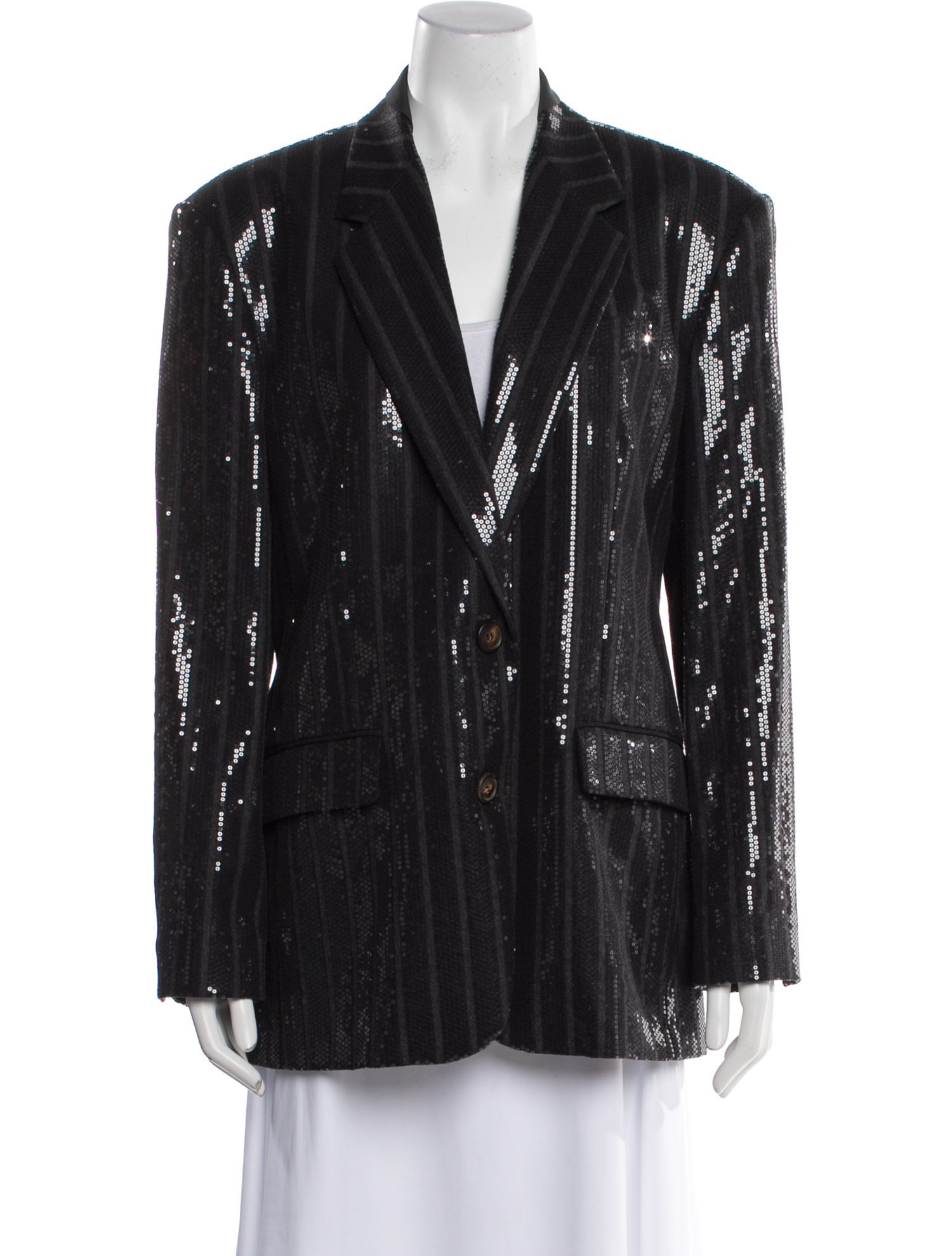 Brunello Cucinelli Wool Striped Jacket