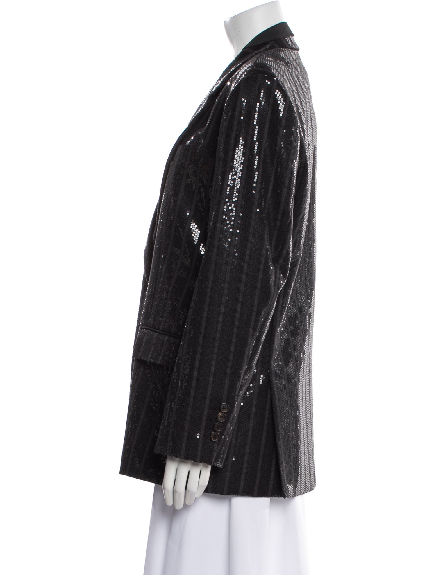 Brunello Cucinelli Wool Striped Jacket