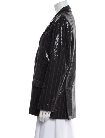 Brunello Cucinelli Wool Striped Jacket