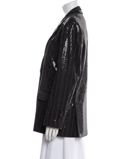 Brunello Cucinelli Wool Striped Jacket
