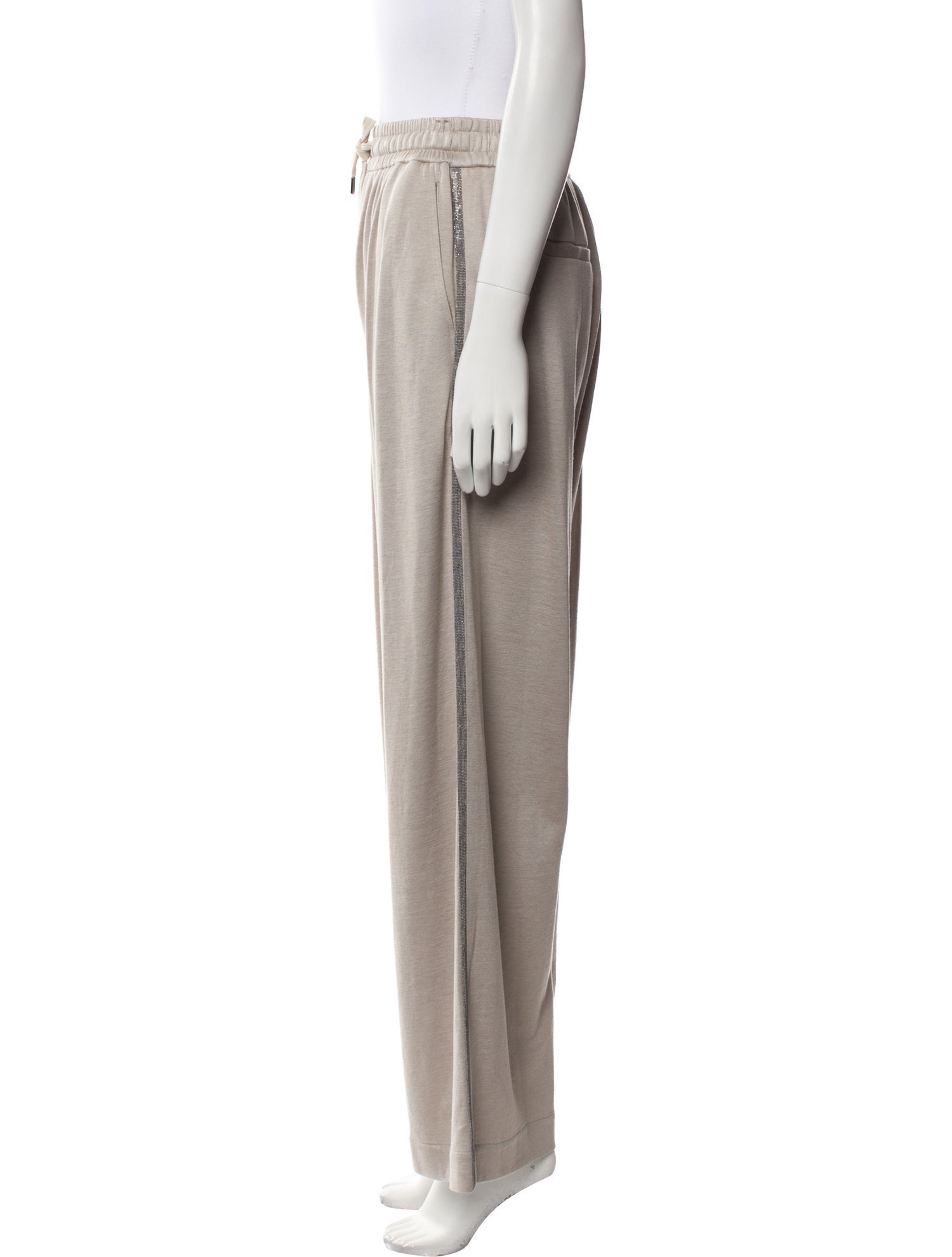 Brunello Cucinelli Beaded Accents Sweatpants w/ Tags