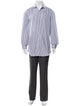 Brunello Cucinelli Striped Long Sleeve Dress Shirt