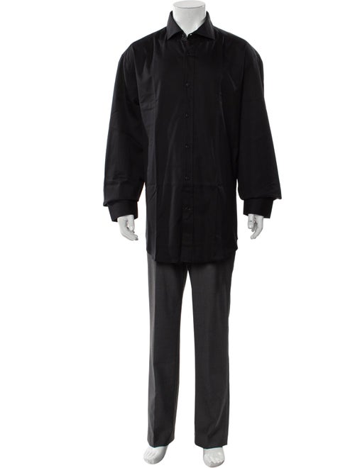 Brunello Cucinelli Long Sleeve Tuxedo Shirt
